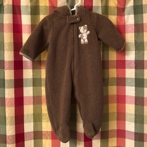 6 months Carter’s thick fleece baby snowsuit